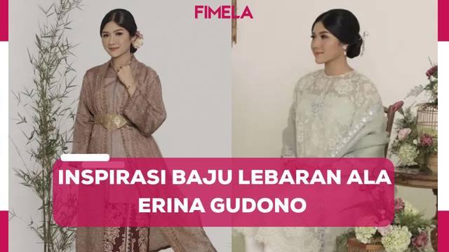 6 Inspirasi Baju Lebaran dengan Material Brokat ala Erina Gudono yang Hadirkan Kesan Manis