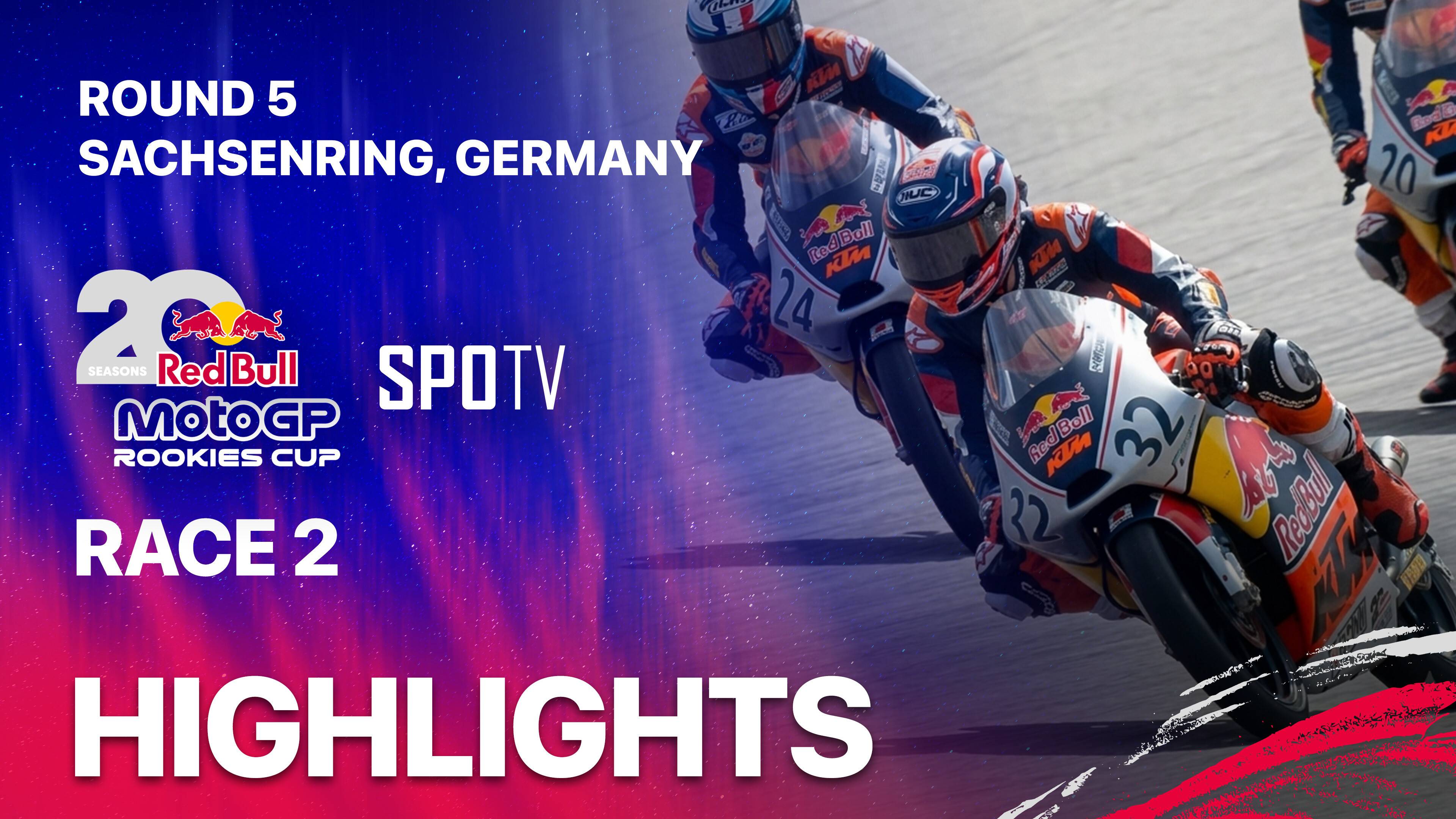 Race 2 - Red Bull MotoGP Rookies Cup 2026 Round 5: Sachsenring