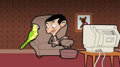 Mr Bean Cartoon - No Pets 