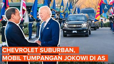 Chevrolet Suburban, Mobil Bongsor yang Antar Jokowi Temui Joe Biden