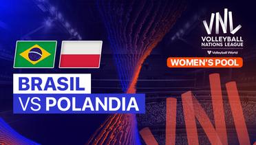 Brasil vs Polandia - Volleyball Nations League