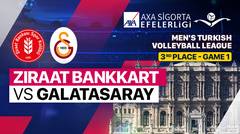3rd Place - Game 1: Ziraat Bankkart vs Galatasaray HDI Sigorta - Full Match | Turkish Men's Volleyball League