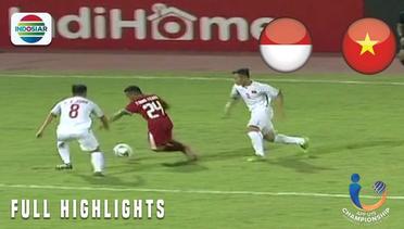 Indonesia (1) vs (0) Vietnam - Full Highlight | AFF U19 Championship 2018