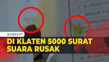 5000 Surat Suara Rusak di Klaten, KPU: Masih Wajar