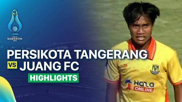 Semifinal: Persikota Tangerang vs Juang FC - Highlight | Piala Soeratin 2025