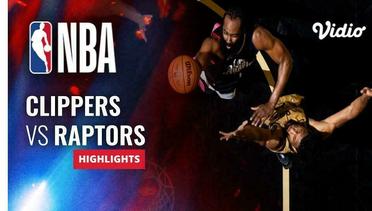 La Clippers vs Toronto Raptors - Highlights | NBA Regular Season 2023/24