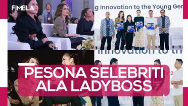 Outfit Lady Boss Selebriti di Merdeka Innovation Summit 2023