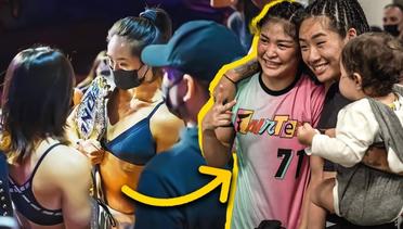 Behind The Scenes: Angela Lee Before & After Fighting Stamp Fairtex