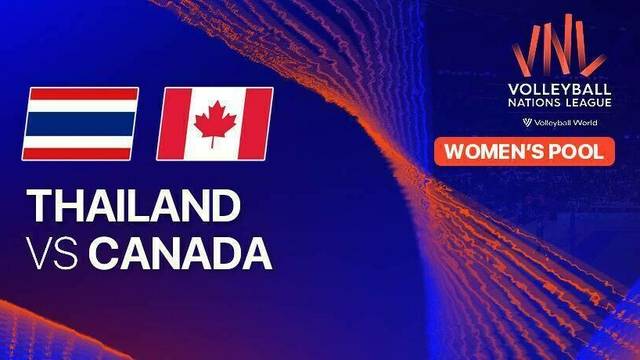 Women: Thailand vs Canada - Full Match | Volleyball Nations League 2025