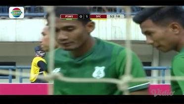 Piala Presiden 2018: Gol Bunuh Diri PSMS Medan (0) vs Sriwijaya FC (1)