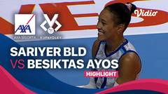 Sariyer BLD vs Besiktas Ayos - Highlights | Women's Turkish Volleyball Cup 23/24