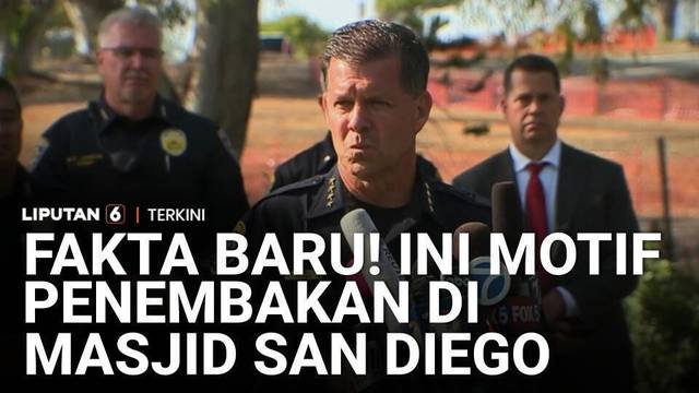 Penembakan Massal di Masjid San Diego California, Ini Motifnya | Liputan 6