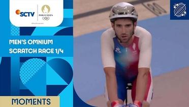 Benjamin Thomas (FRA) Menang Dalam Cycling Track Men's Omnium Scratch Race | Olympic Games Paris 2024