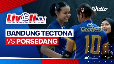 Putri: Tectona vs Porsedang - Full Match | Livoli Divisi 1 2023