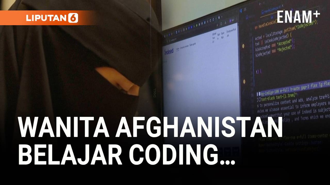 BELAJAR CODING, HARAPAN BARU BAGI PEREMPUAN AFGHANISTAN - liputan6.com