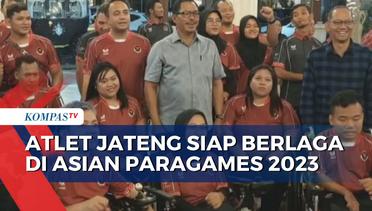Pj Gubernur Jateng Lepas 37 Atlet untuk Bertanding di Asian Para Games Hangzhou