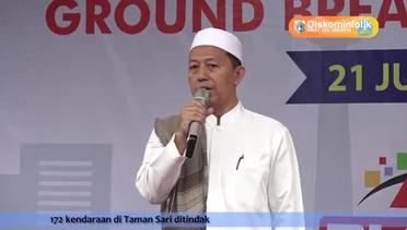 Gub Djarot S. Hidayat Meresmikan Ground Breaking Pasar Blok A Fatmawati - 21 Juni 2017