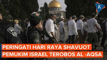 Dengan Pengawalan, Ratusan Pemukim Israel Terobos Kompleks Al-Aqsa