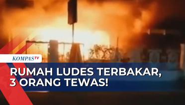 Api Hanguskan Rumah di Pekanbaru Riau, Ibu & 2 Anaknya Tewas Terjebak dalam Kamar