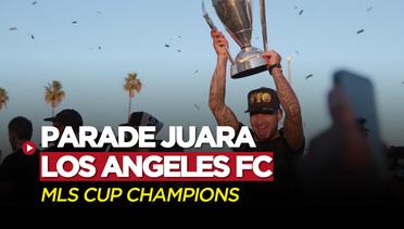 Parade Kemenangan Los Angeles FC Usai Raih Gelar Juara MLS