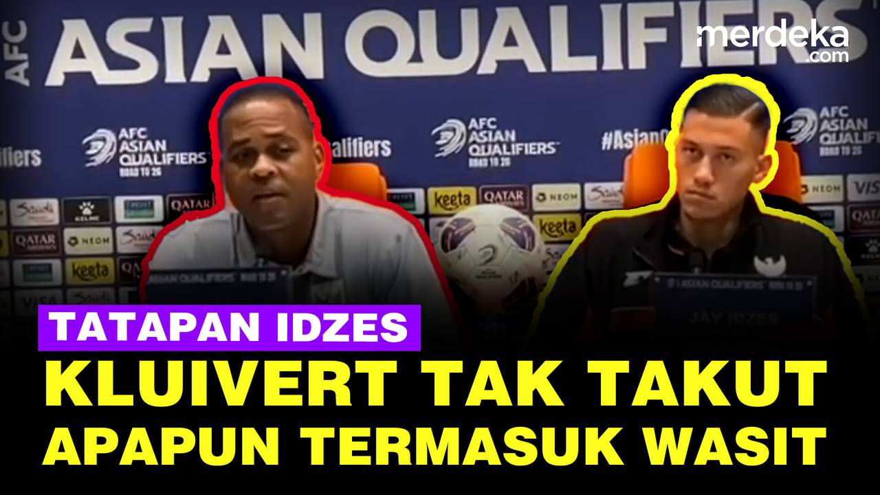 Momen Tajam Tatapan Jay Idzes, Kluivert Keras Bilang Tak Takut Apapun ...
