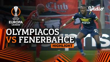 Highlight - Olympiacos vs Fenerbahce | UEFA Europa League 2021/2022