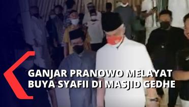 Ganjar Pranowo Melayat Buya Syafii, Sampaikan Belasungakawa Secara Langsung ke Masjid Gedhe Kauman