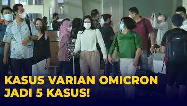 Tambah 2! Kasus Varian Omicron di Indonesia jadi 5 Orang