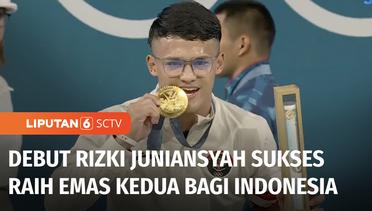 Sejarah! Rizki Juniansyah Atlet Angkat Besi Indonesia Pertama Peraih Emas di Olimpiade | Liputan 6