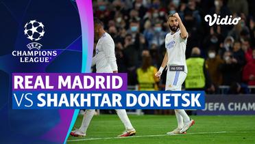 Mini Match - Real Madrid vs Shaktar Donetsk | UEFA Champions League 2021/2022