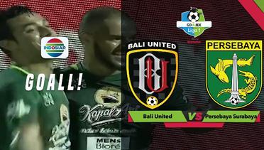 Goal David da Silva - Bali United (0) vs (1) Persebaya Surabaya | Go-Jek Liga 1 Bersama Bukalapak