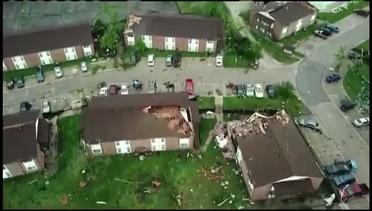 Dassyat, JEFFERSON CITY, Mo Kembali  di serang tornado, rusak parah