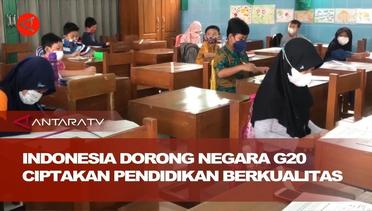 Indonesia dorong negara G-20 ciptakan pendidikan berkualitas