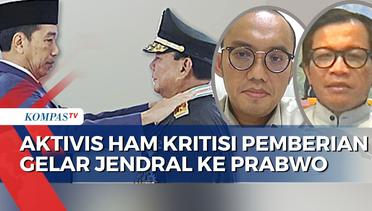 Aktivis HAM Kritisi Gelar Jendral Kehormatan untuk Prabowo, Begini Tanggapan Juru Bicara Menhan