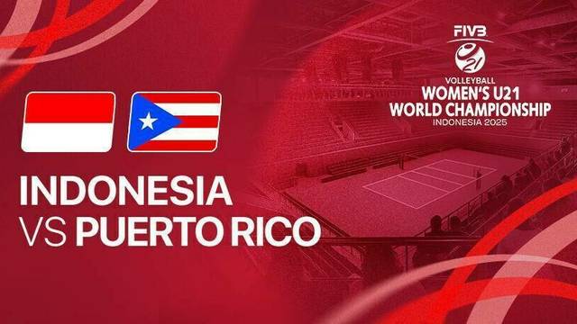 Indonesia vs Puerto Rico - Full Match | FIVB Women's U21 World Championship 2025