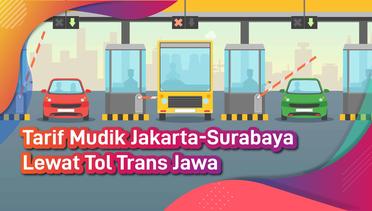 Tarif Mudik Jakarta-Surabaya Lewat Tol Trans Jawa