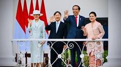 Presiden Jokowi Sambut Kunjungan Kenegaraan Kaisar Jepang Naruhito, Istana Bogor, 19 Juni 2023