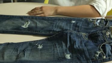 Tips Merobek Celana Jeans Jadi Lebih Modis