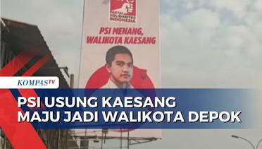 PSI Pasang Baliho di Jalan Margonda, Usung Kaesang Maju Walikota Depok