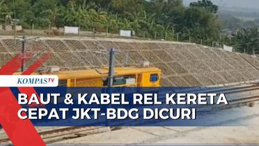Polisi Tangkap 6 Pelaku Pencurian Baut dan Kabel Kereta Cepat Jakarta Bandung!
