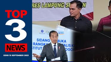 [TOP 3 NEWS] Jaringan Narkoba Fredy Pratama| Jokowi Bicara Krisis Pangan | Meteor Jatuh di Jogja