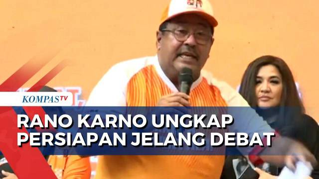 Ditanya soal Persiapan Jelang Debat Perdana Pilkada Jakarta 2024, Ini Respons Cawagub Rano Karno!