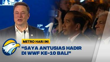 Begini saat Elon Musk Jadi Pembicara World Water Forum di Bali
