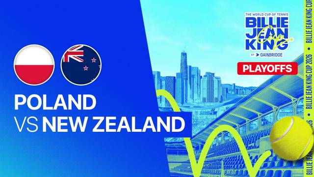 Poland vs New Zealand - Full Match | Billie Jean King Cup Play-offs 2025