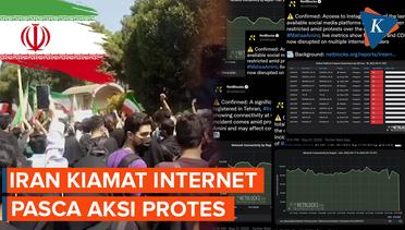 Iran Kiamat Internet Pasca Protes Kematian Mahsa Amini