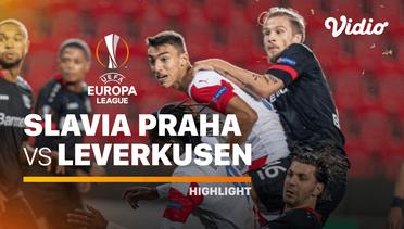 Highlight -  Slavia Praha vs Leverkusen I UEFA Europa League 2020/2021