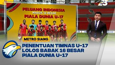 Peluang Indonesia Lolos 16 Besar Piala Dunia U-17