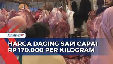 Harga Daging Sapi di Pasar Rawasari Jakarta Capai Rp 170.000 Per Kilogram