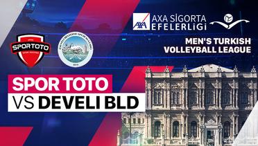 Spor Toto vs Develi Bld. - Full Match | Men's Turkish League 2023/24