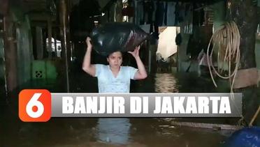 Banjir Rendam Ratusan Rumah Warga di Rawajati